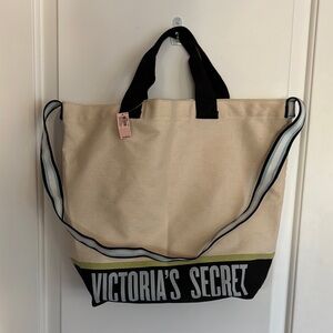 NWT Victoria’s Secret tote beach carry all bag shoulder strap hand bag